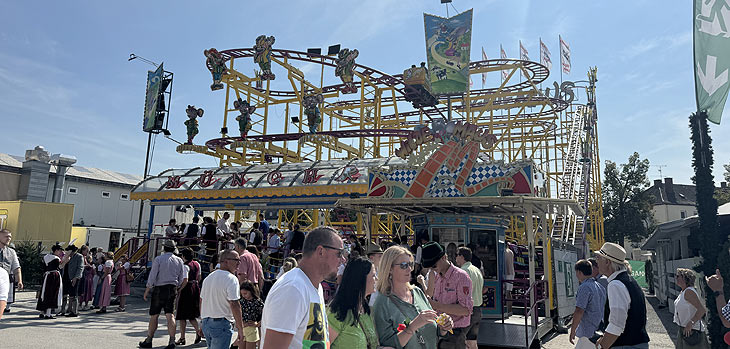 Wilde Maus auf dem Herbstfest Rosenheim 2024 (©Foto:Martin Schmitz)